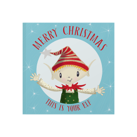 Merry Christmas This Is Your Elf book comes with an envelope for posting by FROM YOU TO ME