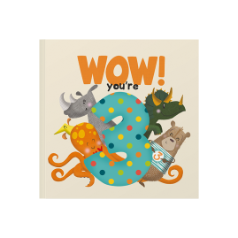 WOW! You're Three Birthday Book a 3rd birthday book that can be sent as a card by from you to me