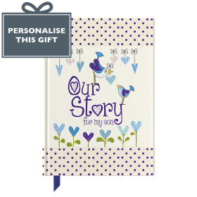 Our Story Son memory book by from you to me