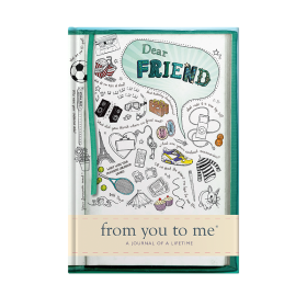 Dear Friend (Sketch Collection) An inspiring guided memory journal by FROM YOU TO ME