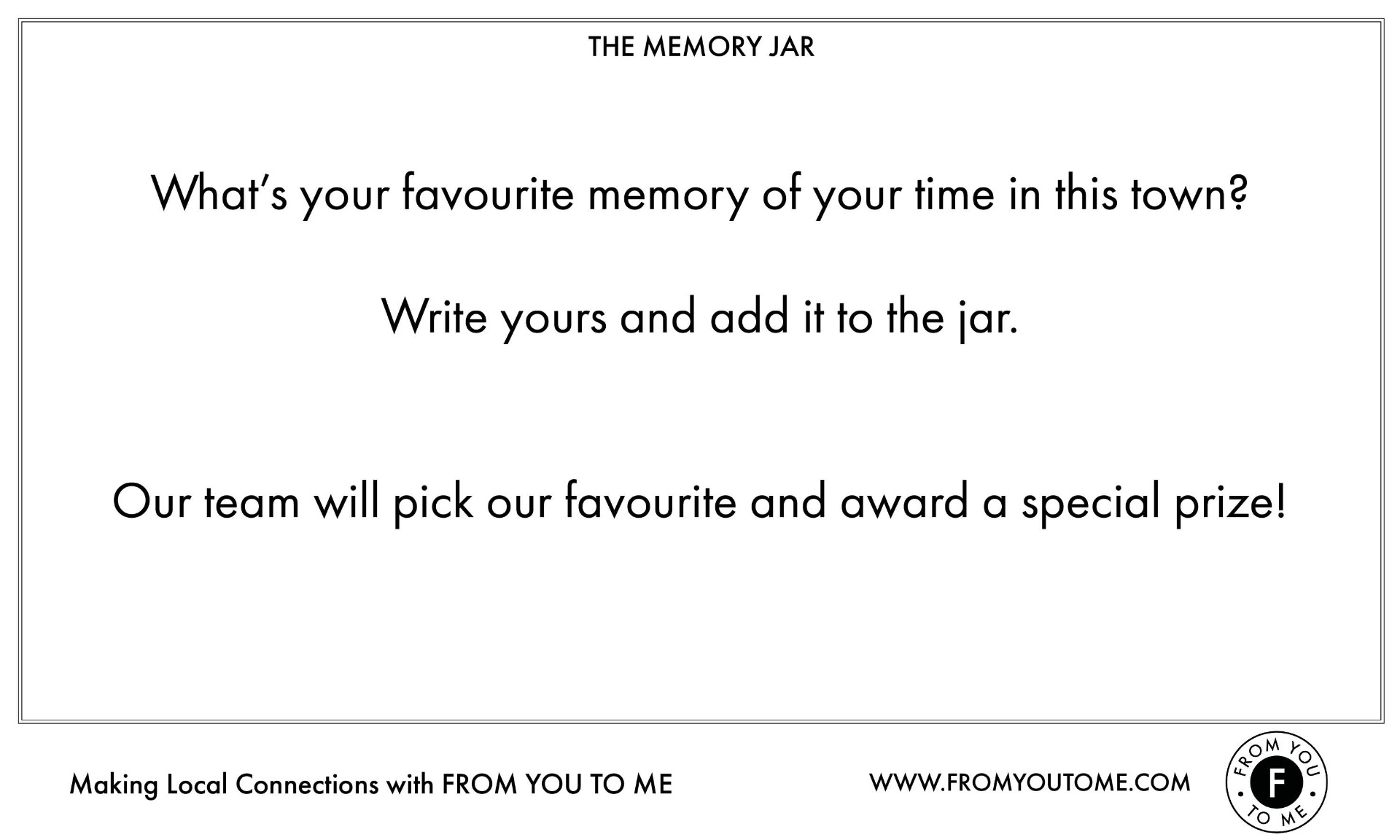 The Memory Jar